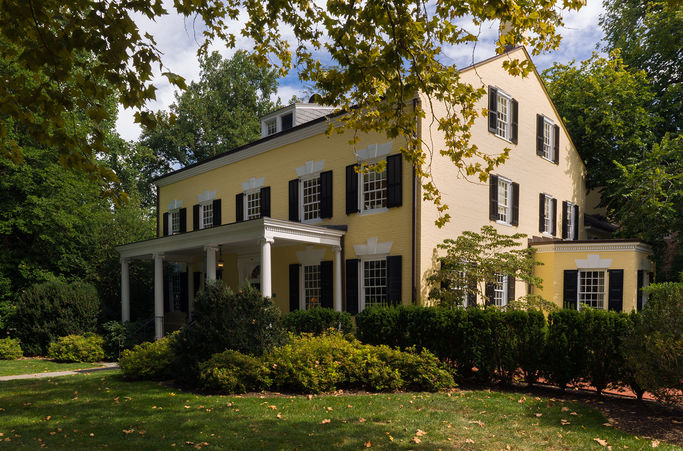 Exterior of MacLean House.